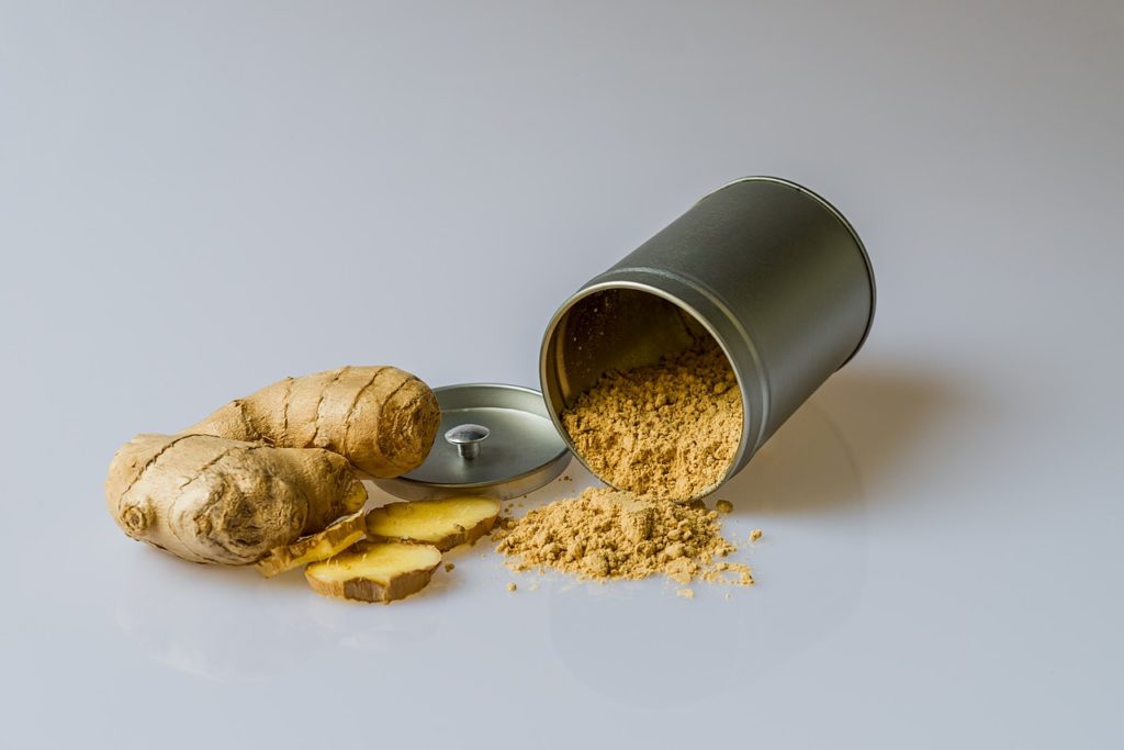 Dried ginger is useful to increase milk supply