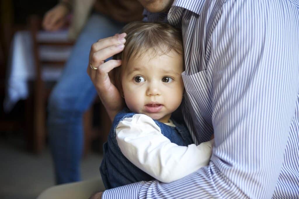 Being with her father